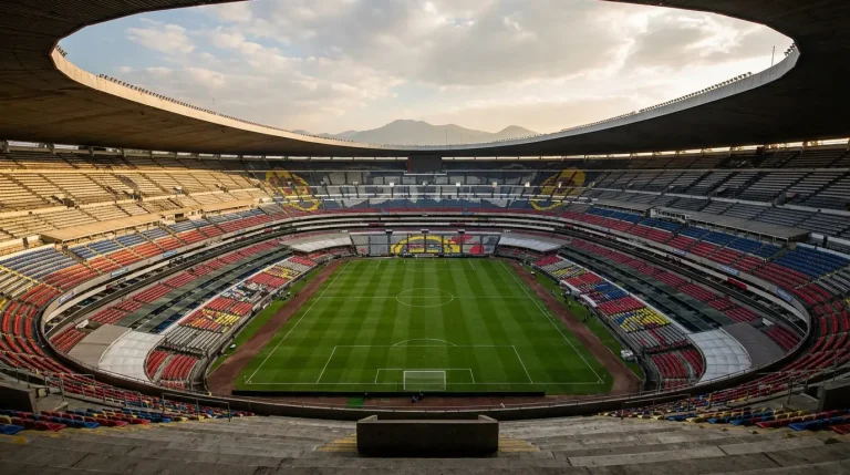 Estadio Azteca Mexikóváros VB 2026 nyitómeccs legendás stadion