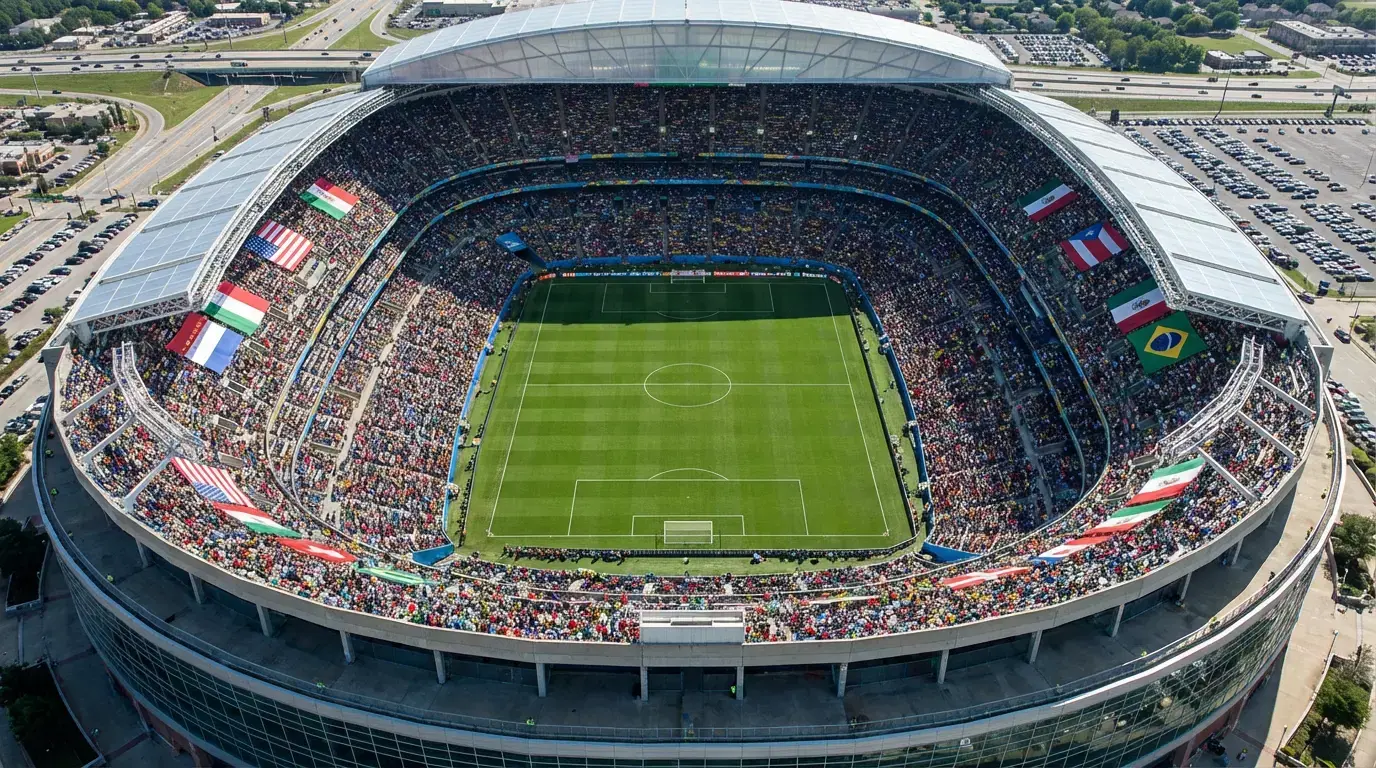 Telt házas labdarúgó-stadion a 2026-os világbajnokságon